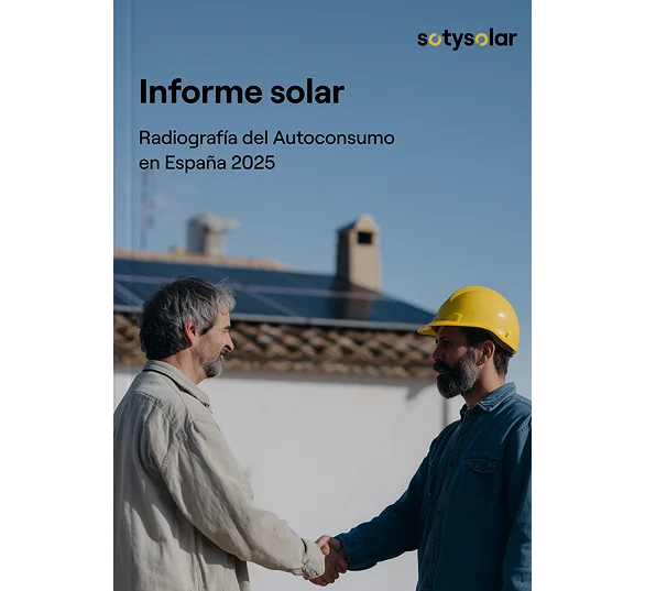Imagem de um livro com a capa amarela com o título InformeSolar